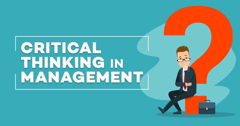 critical thinking in management